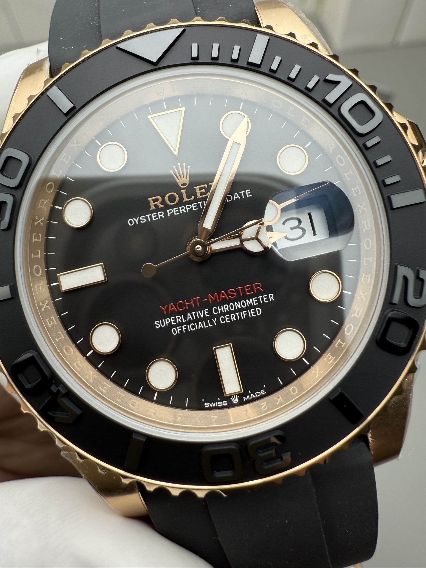 Rolex 玫瑰金游艇