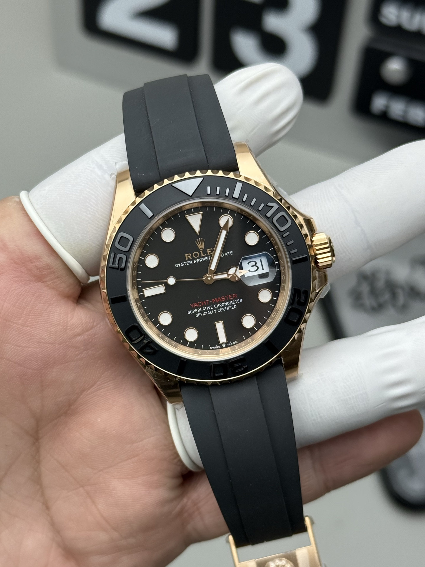 Rolex 玫瑰金游艇