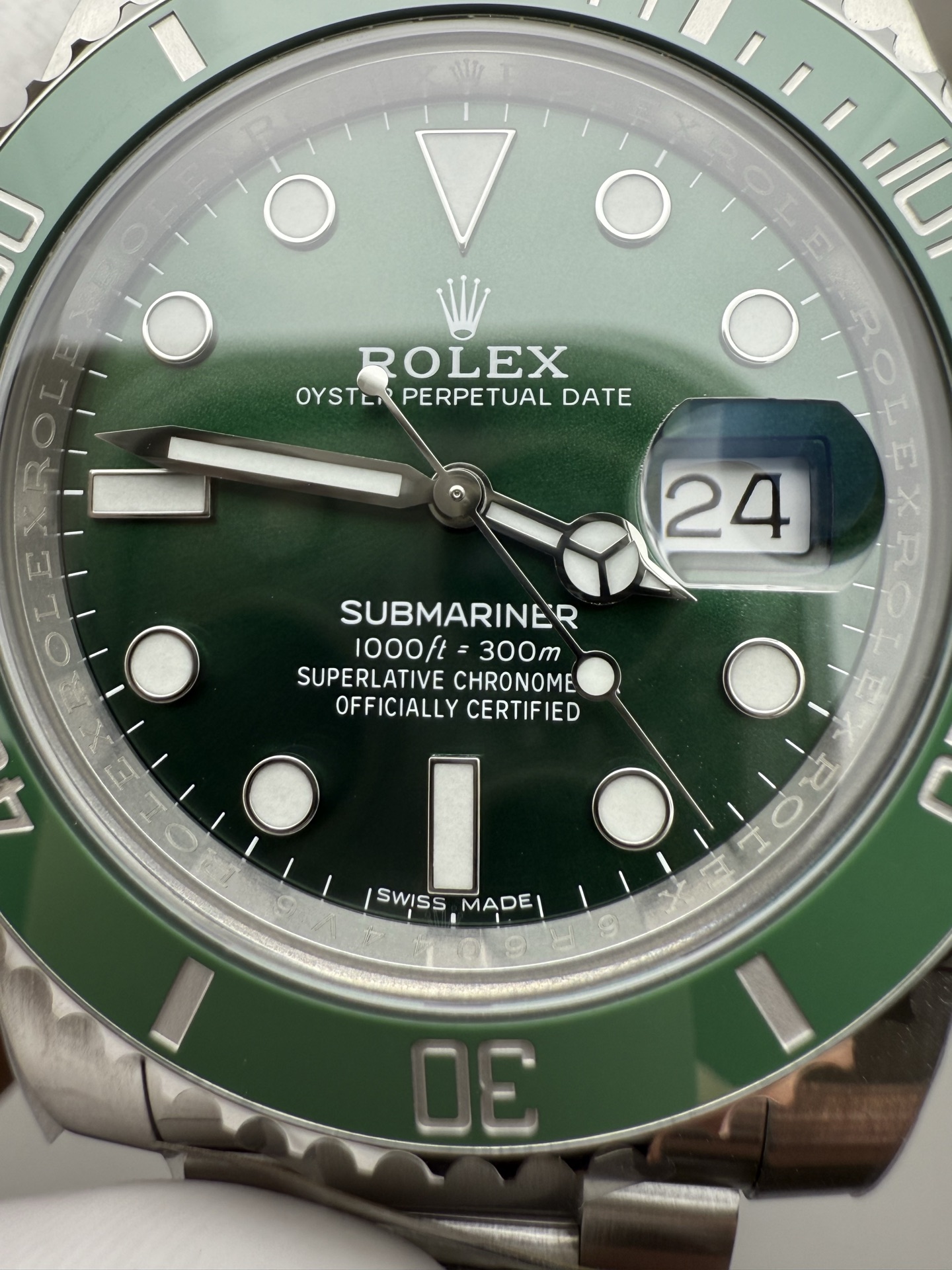 Rolex C 绿水鬼丹东3135机