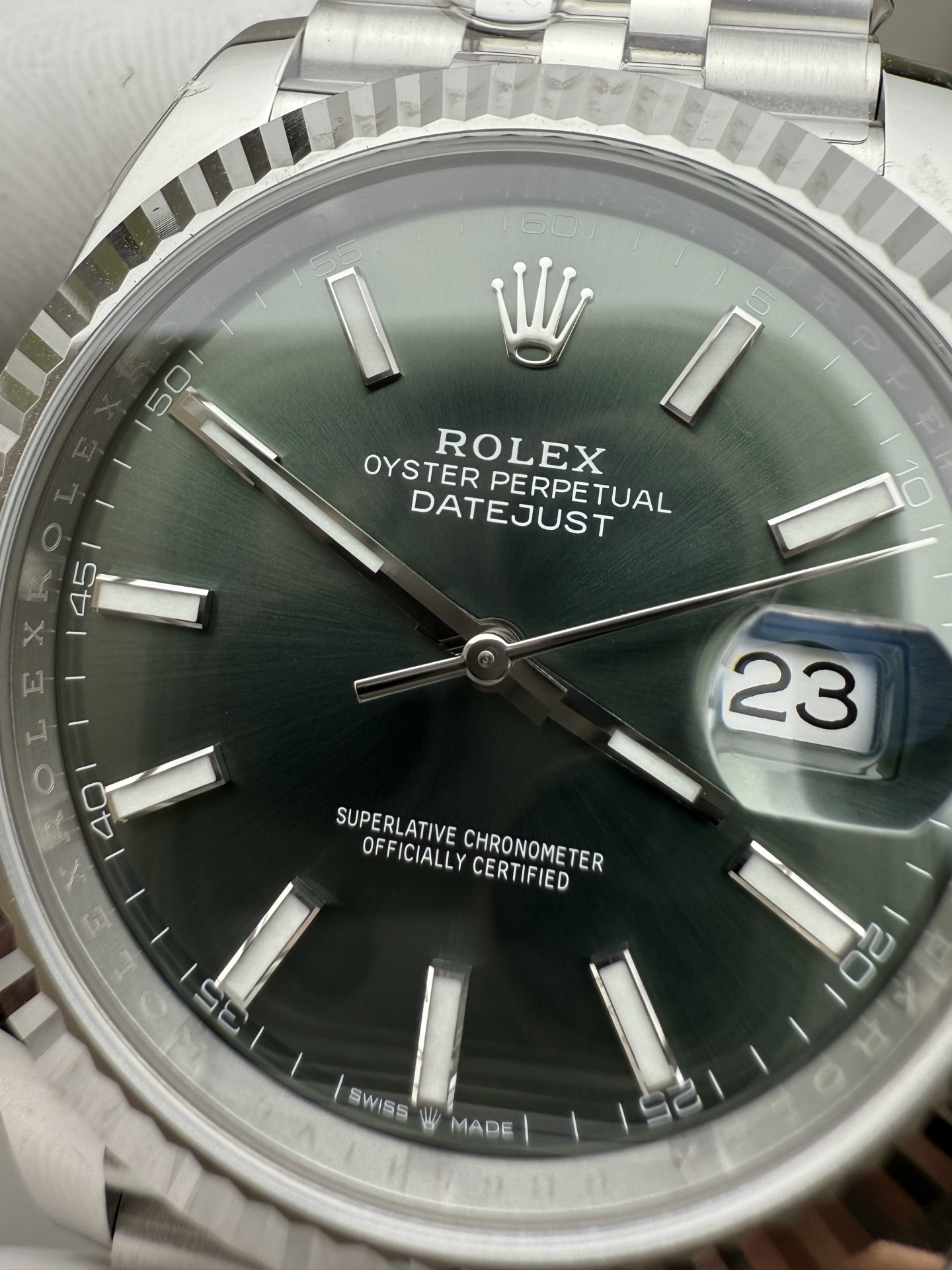Rolex C 薄荷绿日志