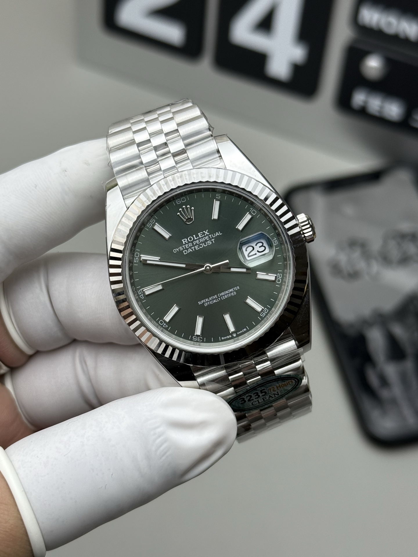 Rolex C 薄荷绿日志