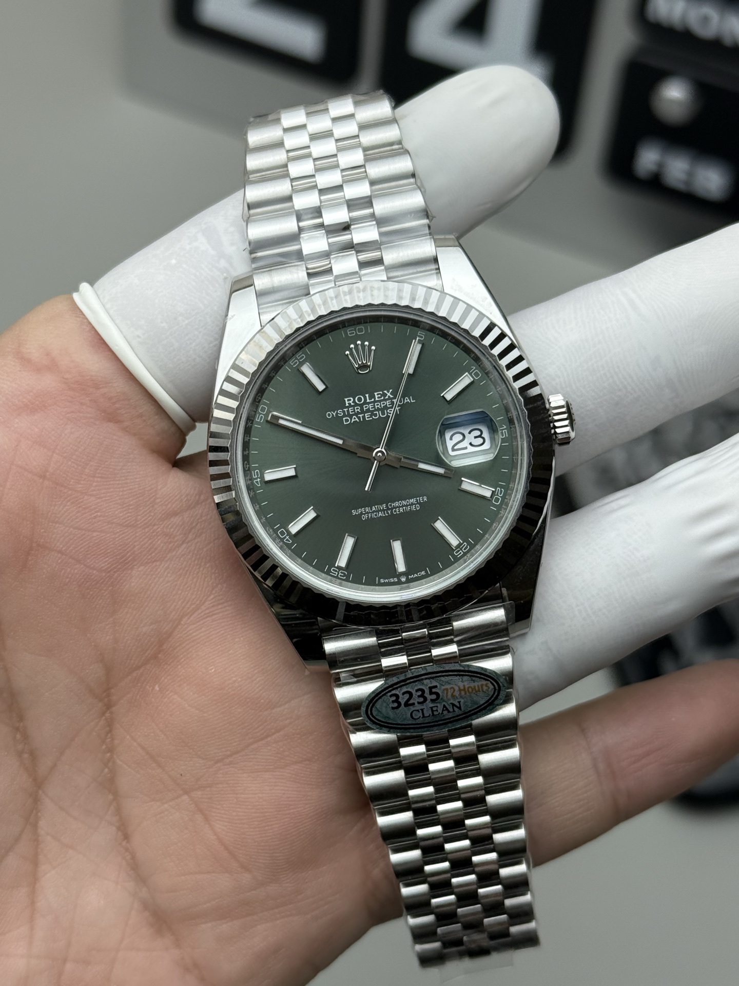 Rolex C 薄荷绿日志