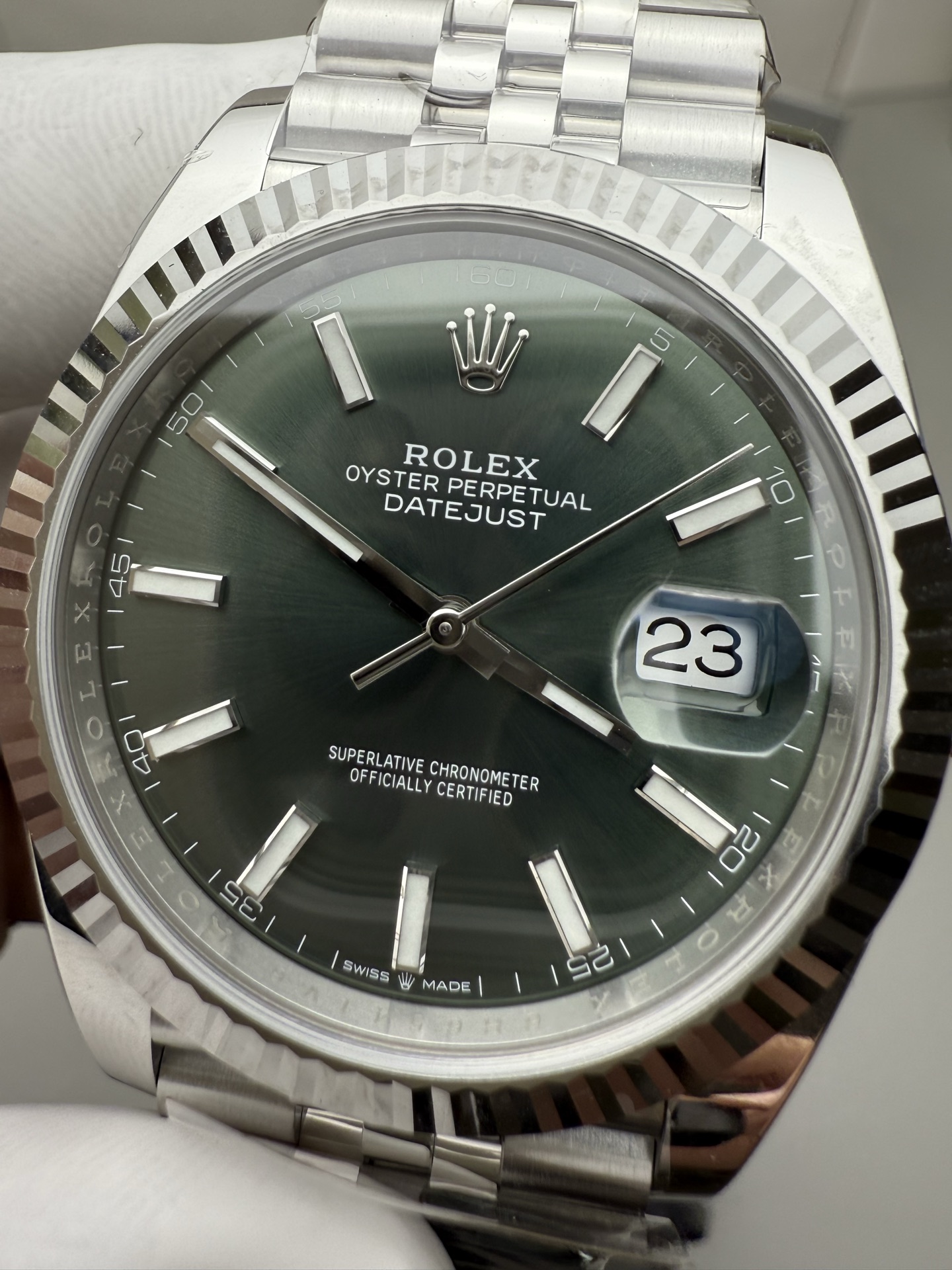 Rolex C 薄荷绿日志