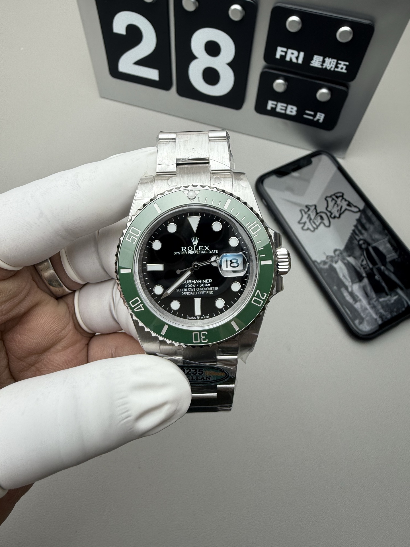 Rolex 最强分C三代绿水鬼 3235机芯