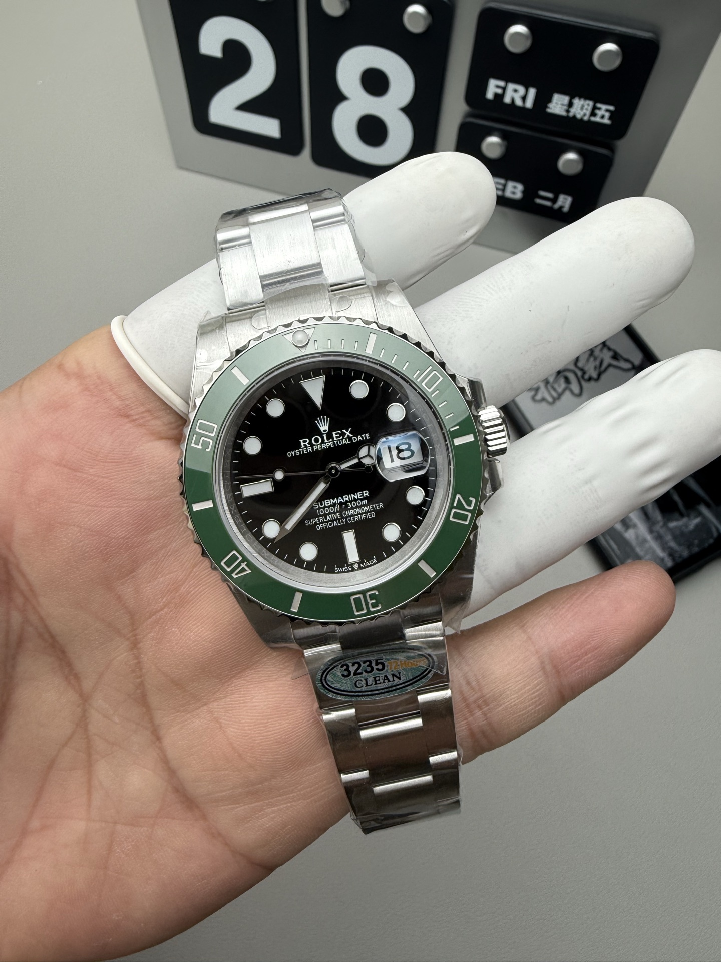 Rolex 最强分C三代绿水鬼 3235机芯