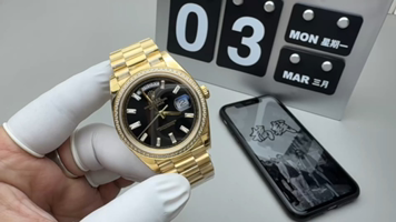 Rolex 钻圈配重黑冰糖