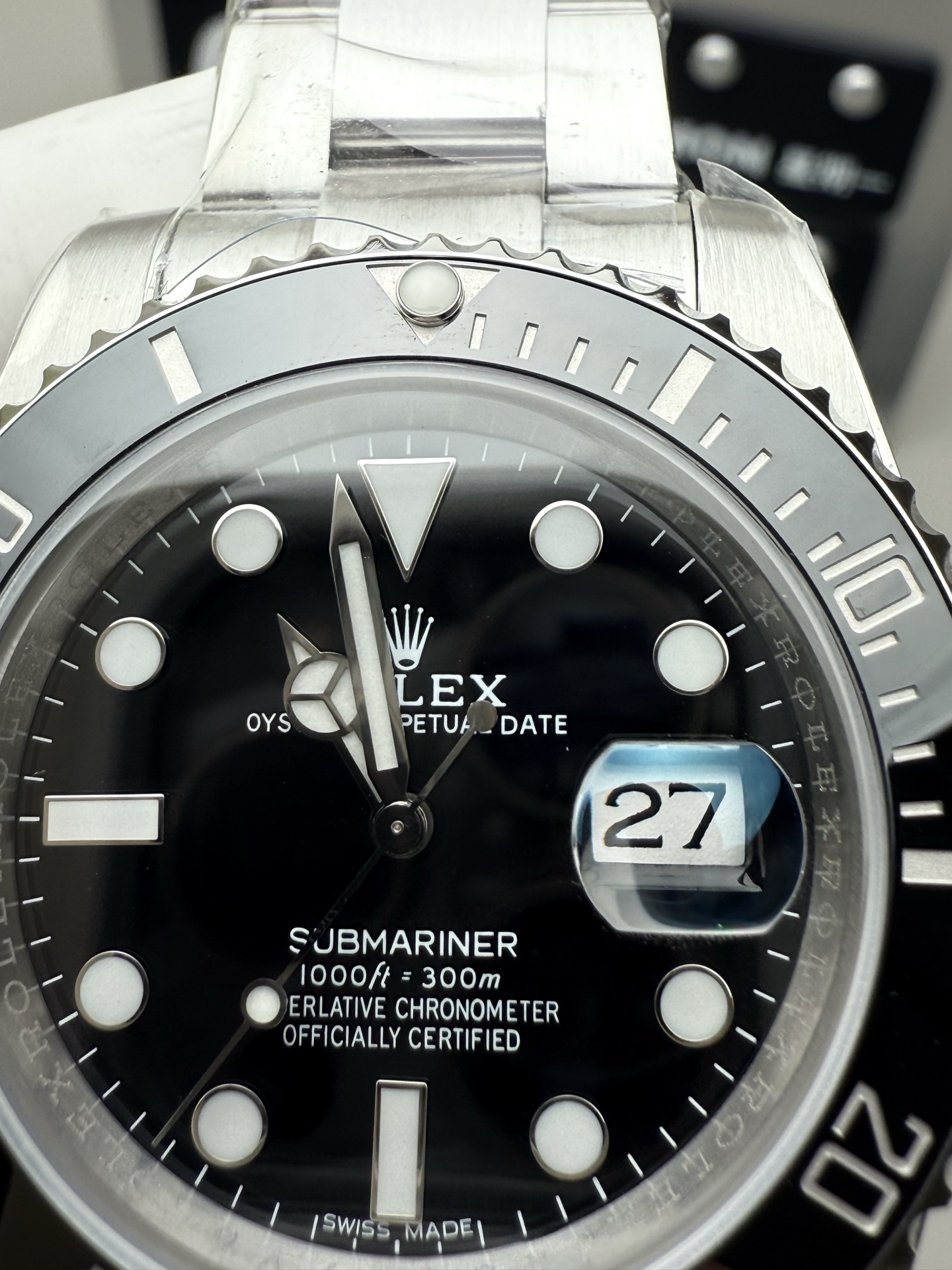 Rolex 最强分c黑水鬼 丹东3135机芯