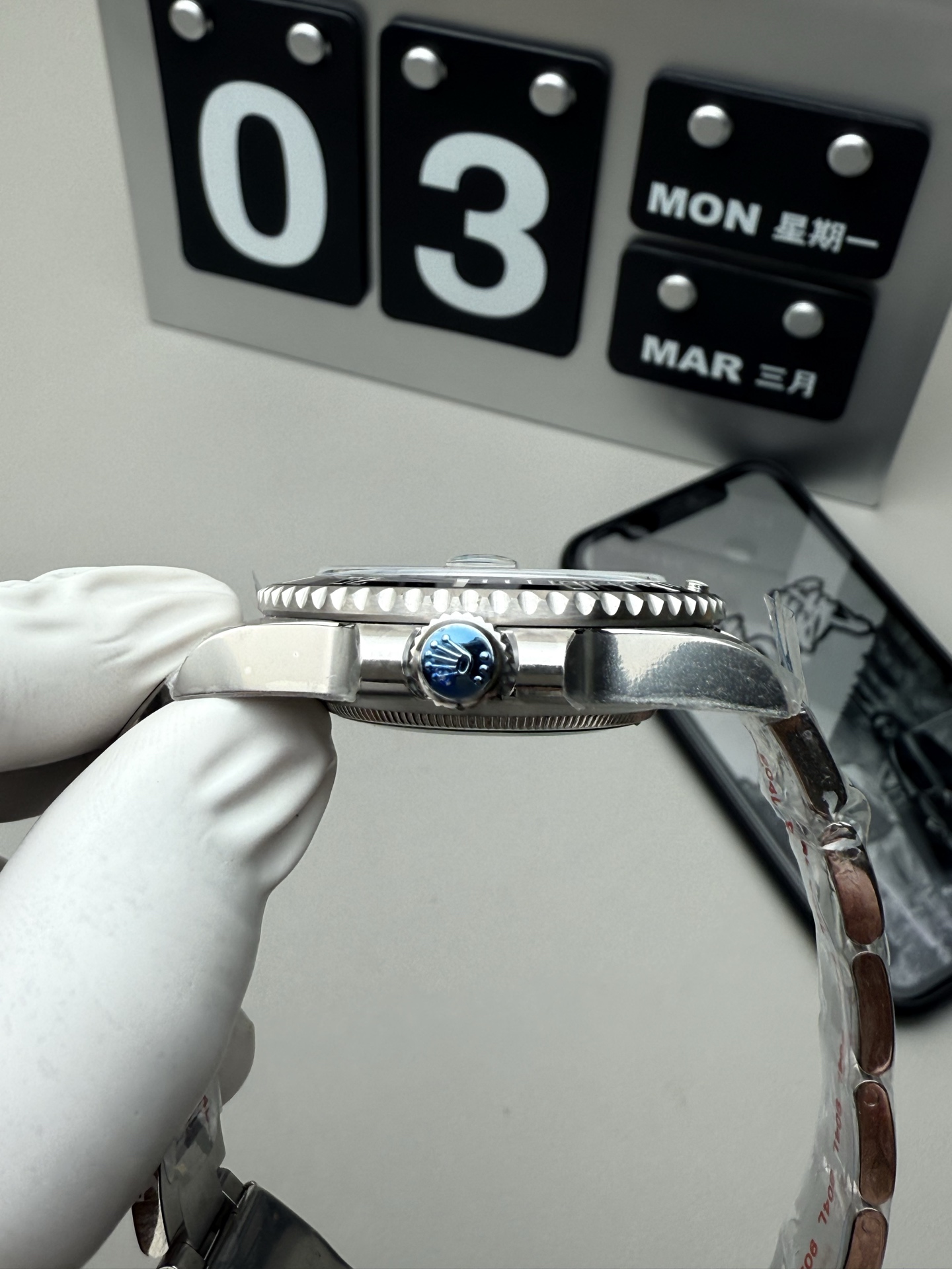 Rolex 最强分c黑水鬼 丹东3135机芯