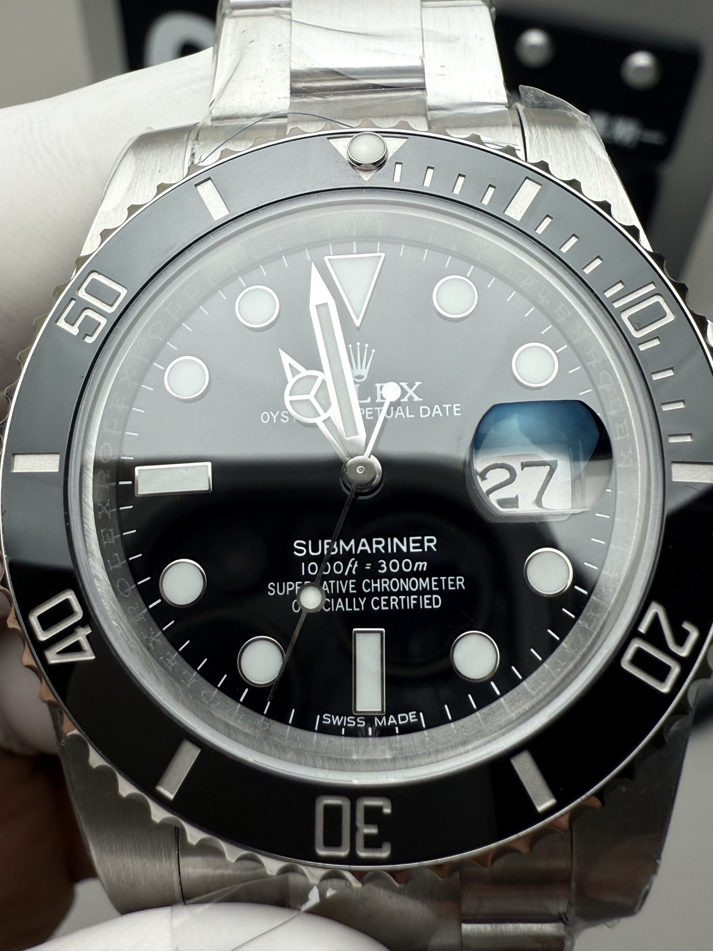 Rolex 最强分c黑水鬼 丹东3135机芯