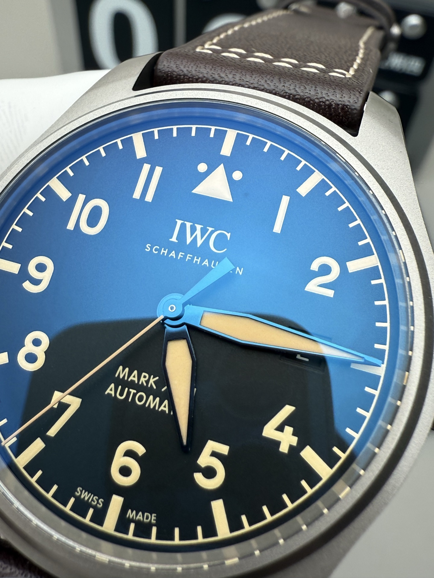 IWC V7 钛壳马克十八