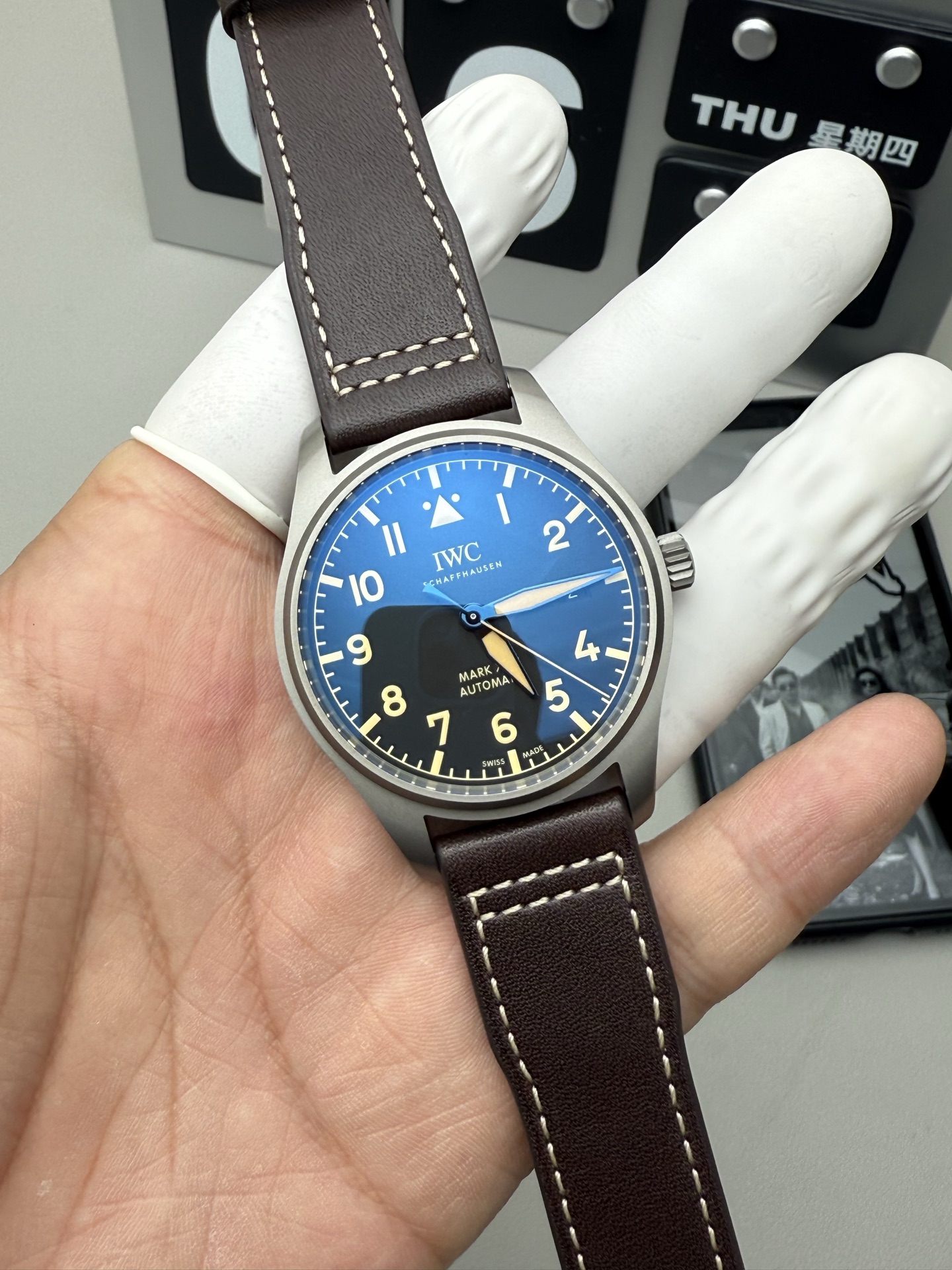 IWC V7 钛壳马克十八