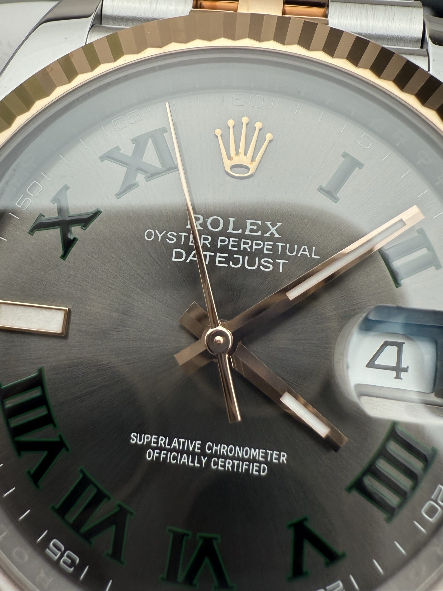 Rolex 间金绿箩