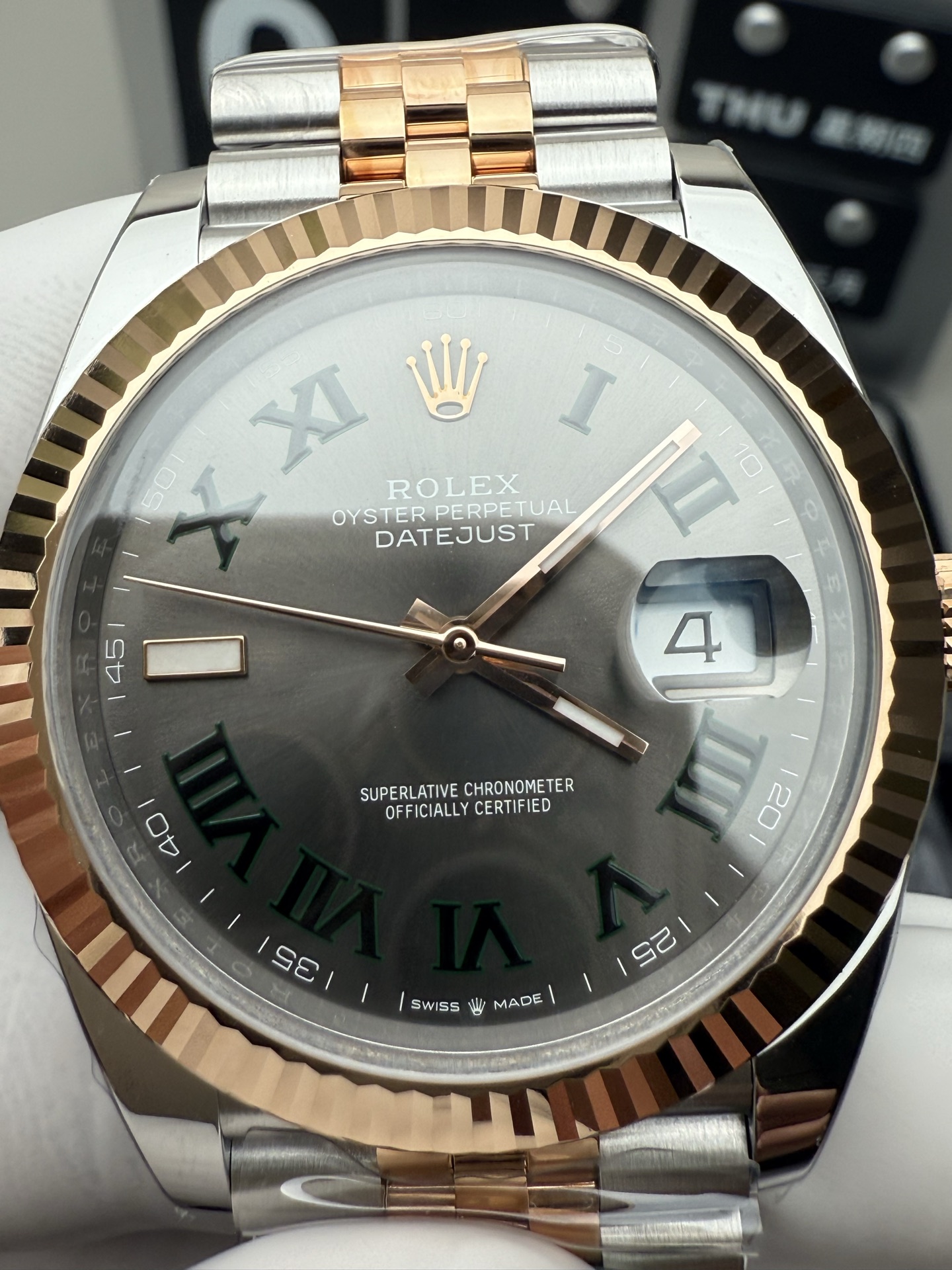 Rolex 间金绿箩