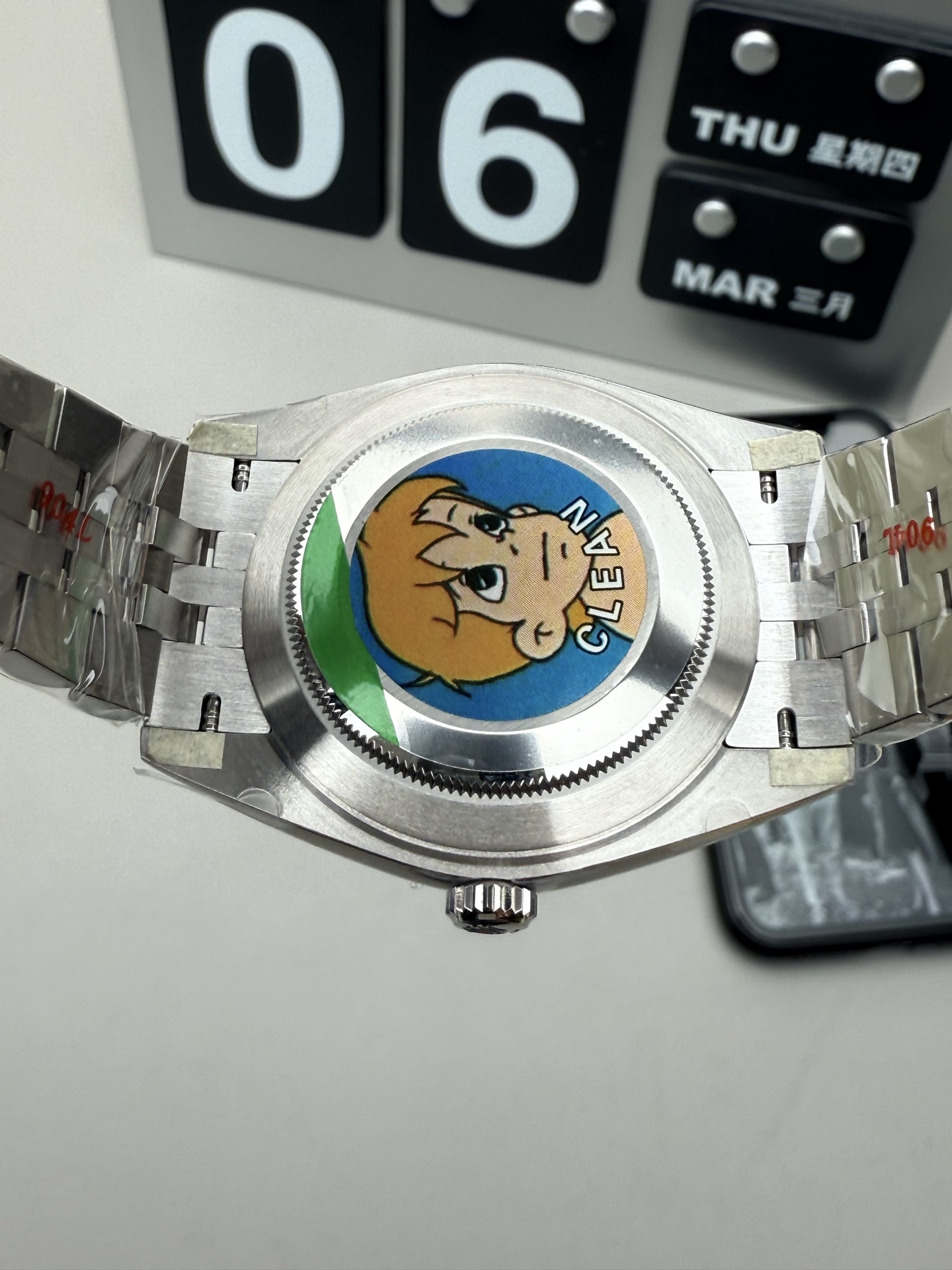 Rolex 银面日志3235机芯