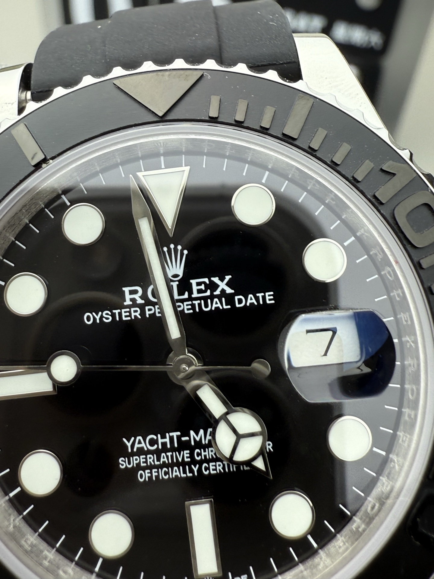 Rolex 防vs配重白金游艇