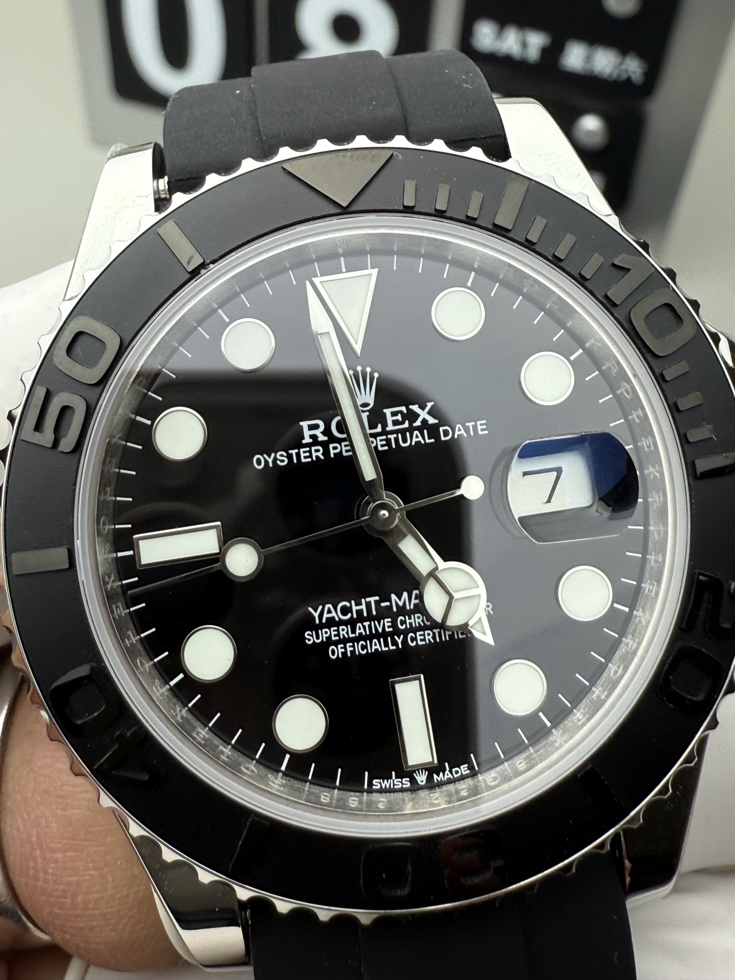 Rolex 防vs配重白金游艇