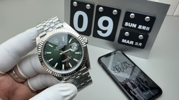 Rolex 分c薄荷绿日志