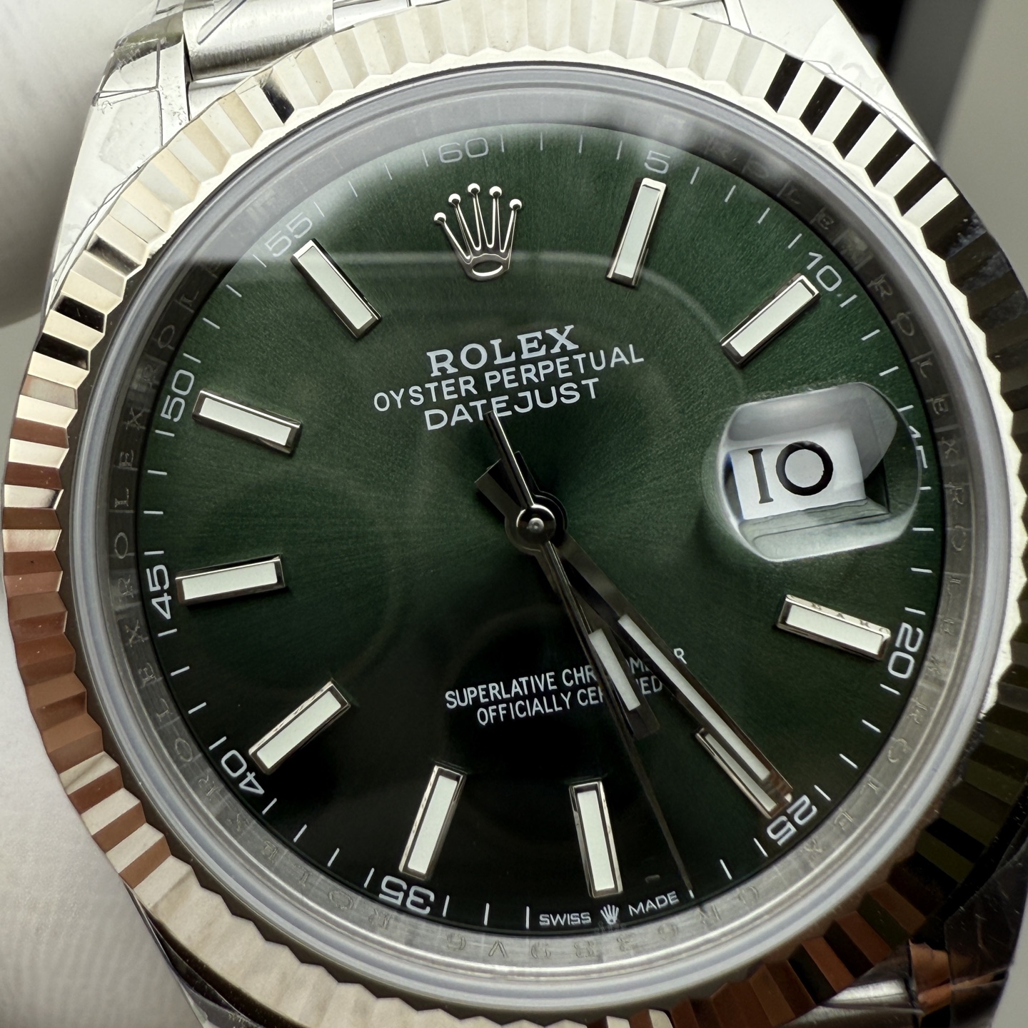 Rolex 分c薄荷绿日志