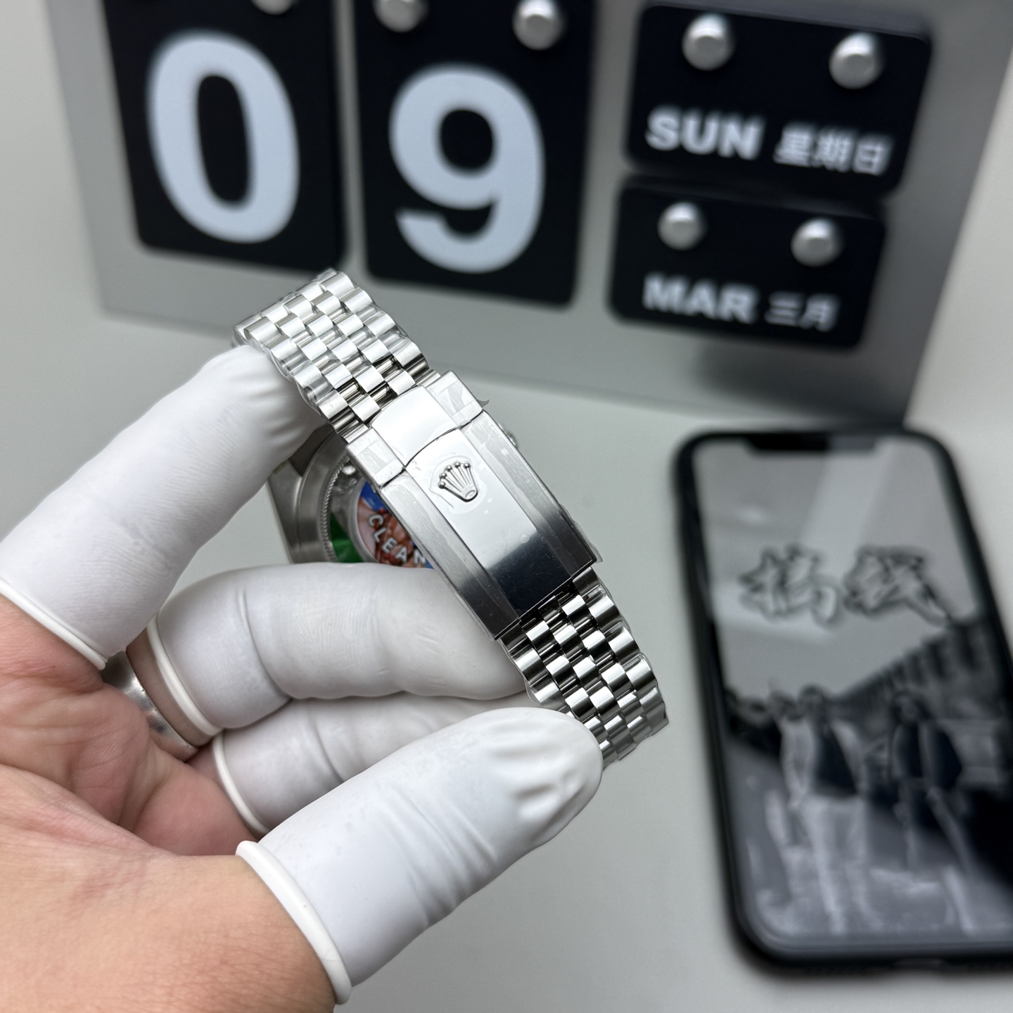 Rolex 分c薄荷绿日志