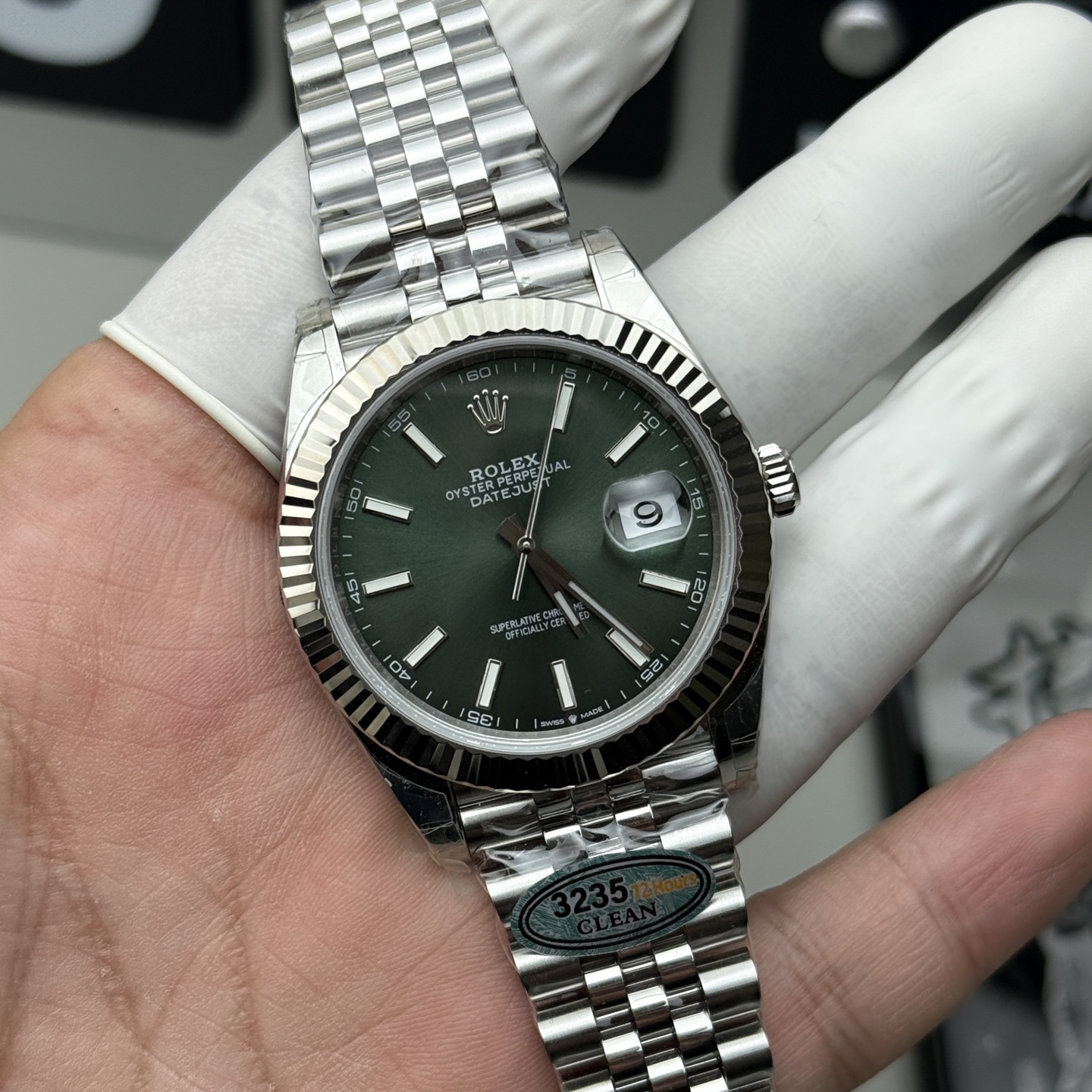 Rolex 分c薄荷绿日志