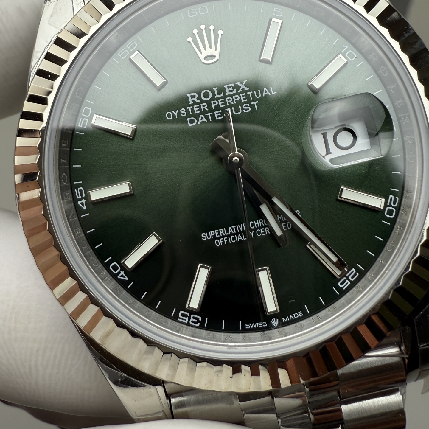 Rolex 分c薄荷绿日志
