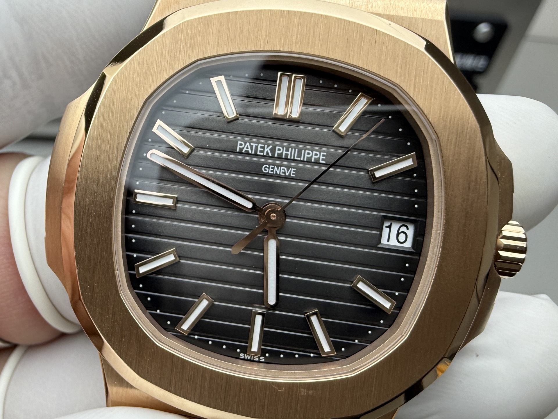 Patek Philippe 3K 玫瑰金鹦鹉螺