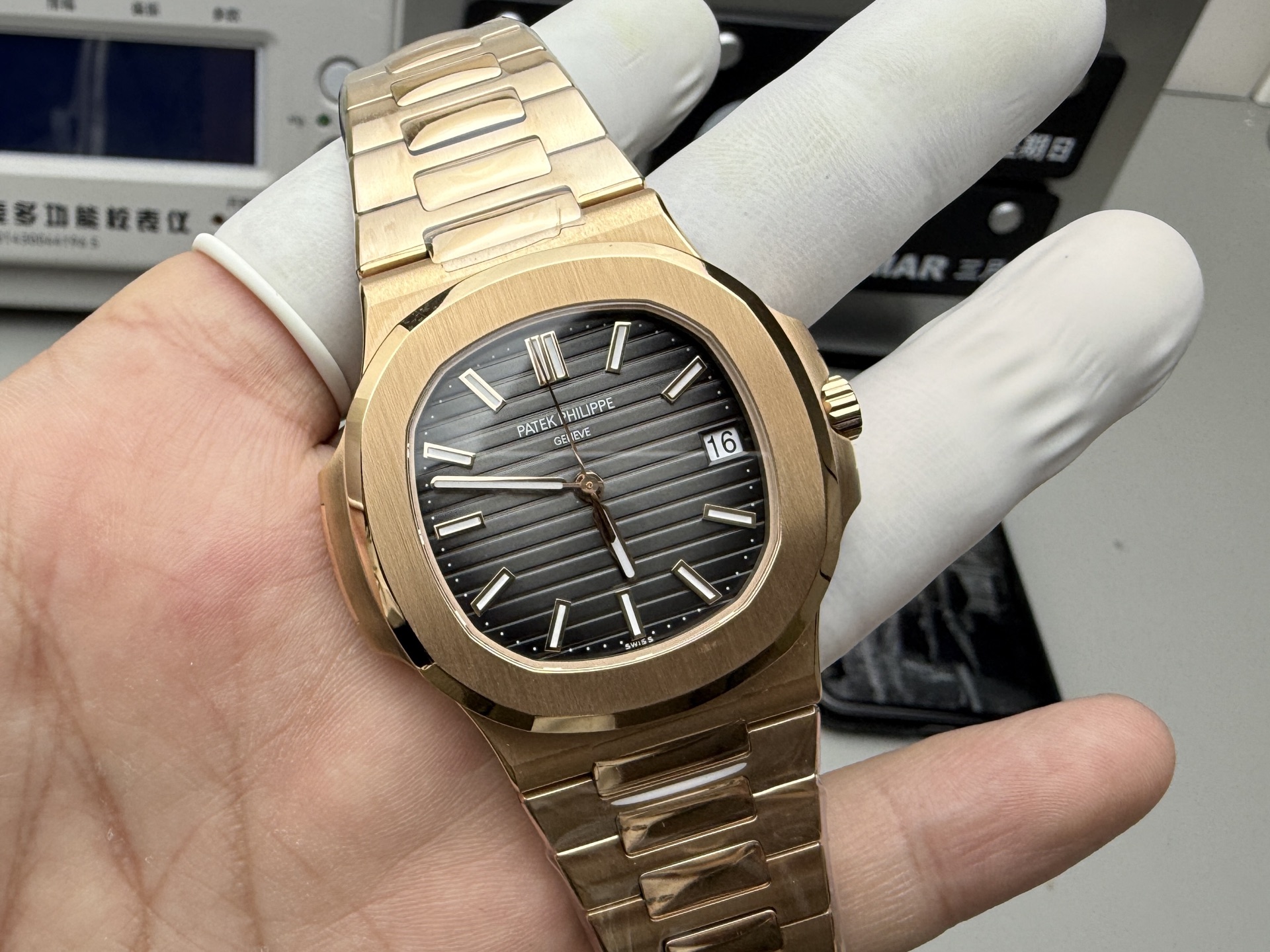 Patek Philippe 3K 玫瑰金鹦鹉螺