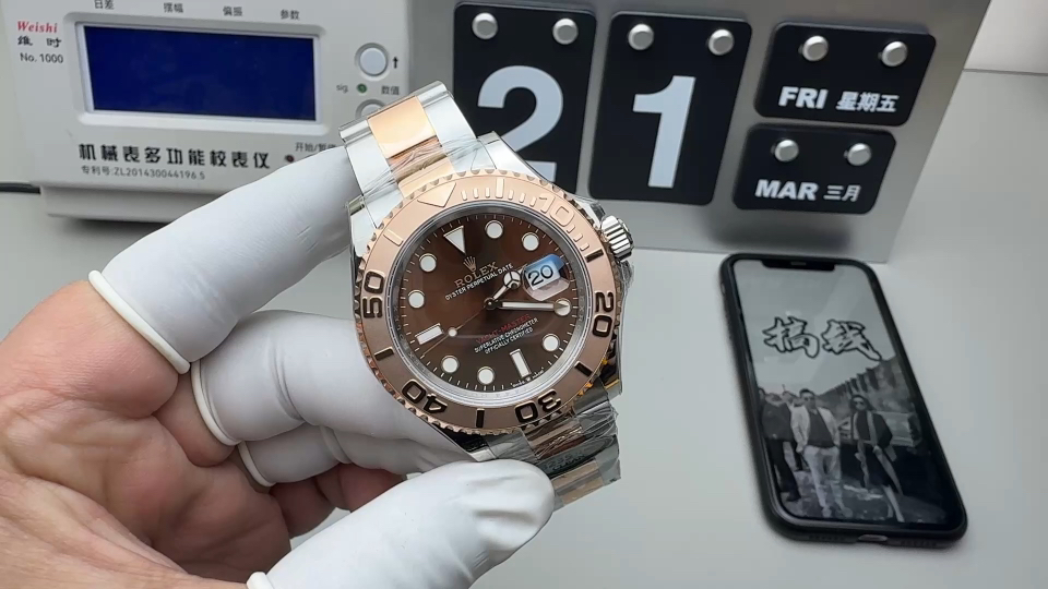 Rolex 分C 玫瑰金游艇