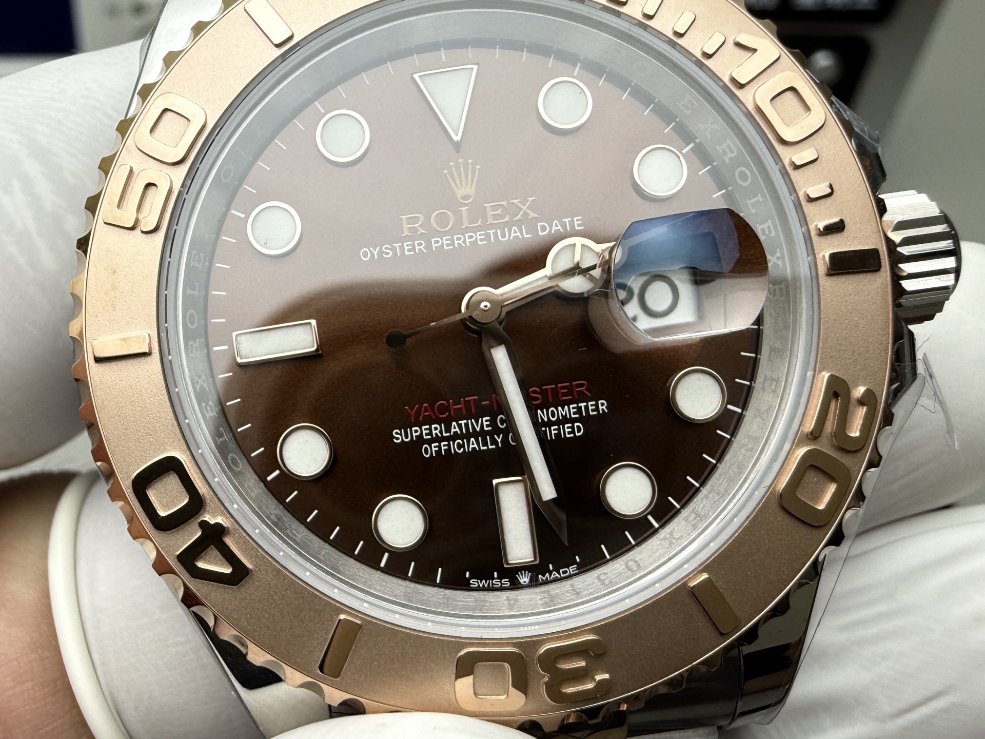 Rolex 分C 玫瑰金游艇