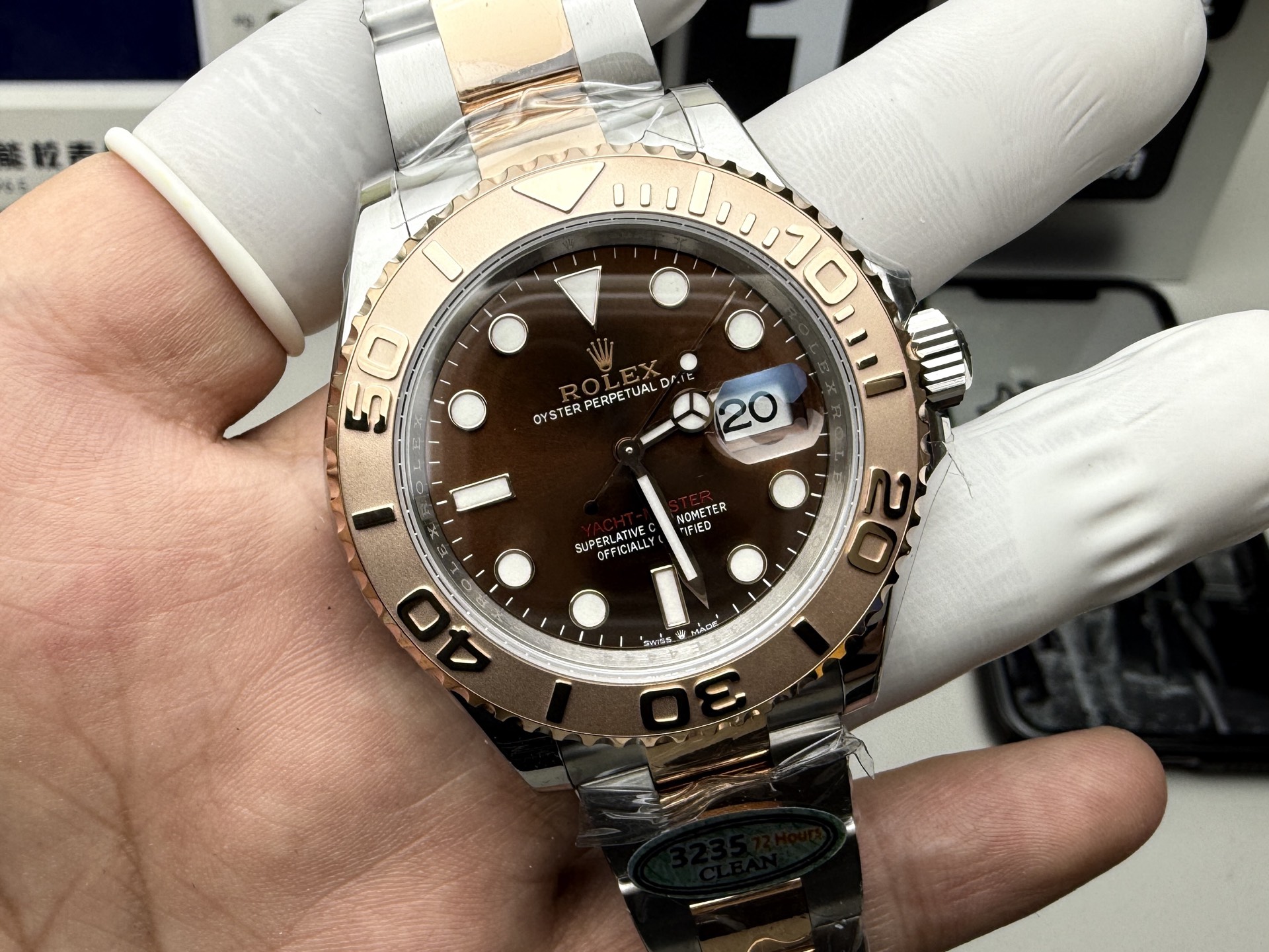 Rolex 分C 玫瑰金游艇