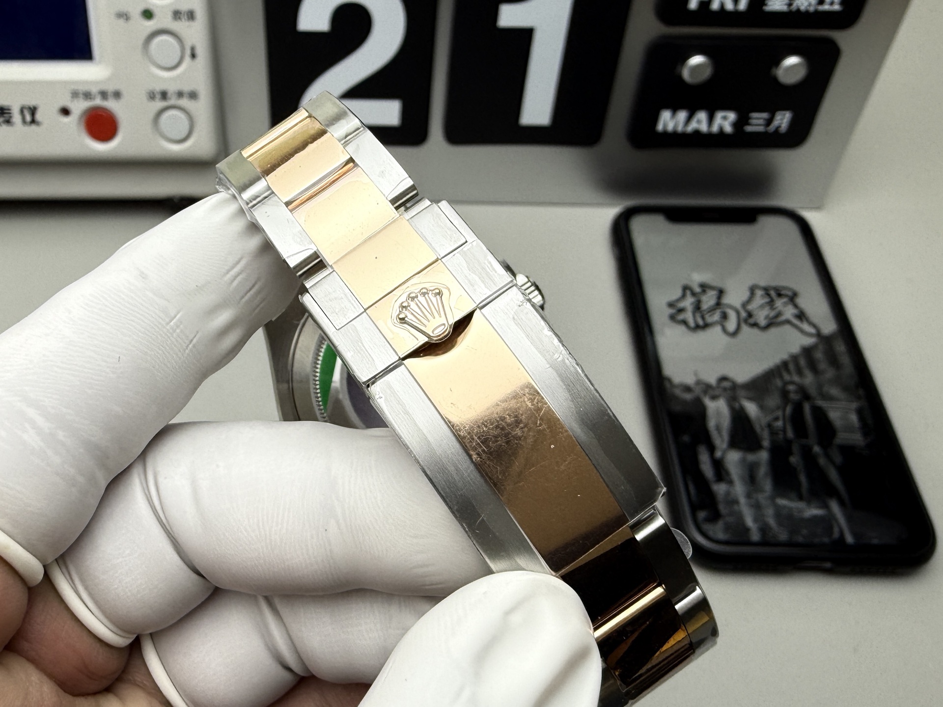 Rolex 分C 玫瑰金游艇