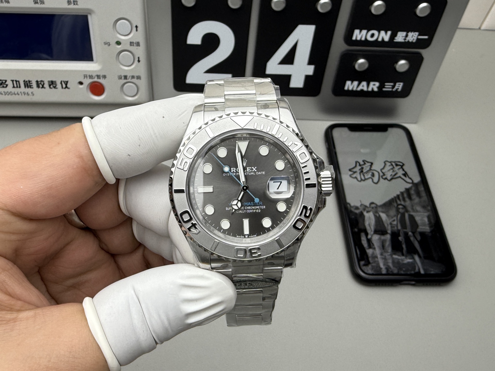Rolex 灰游艇