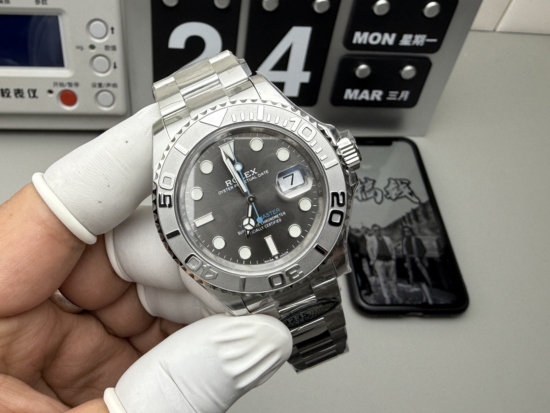 Rolex 灰游艇
