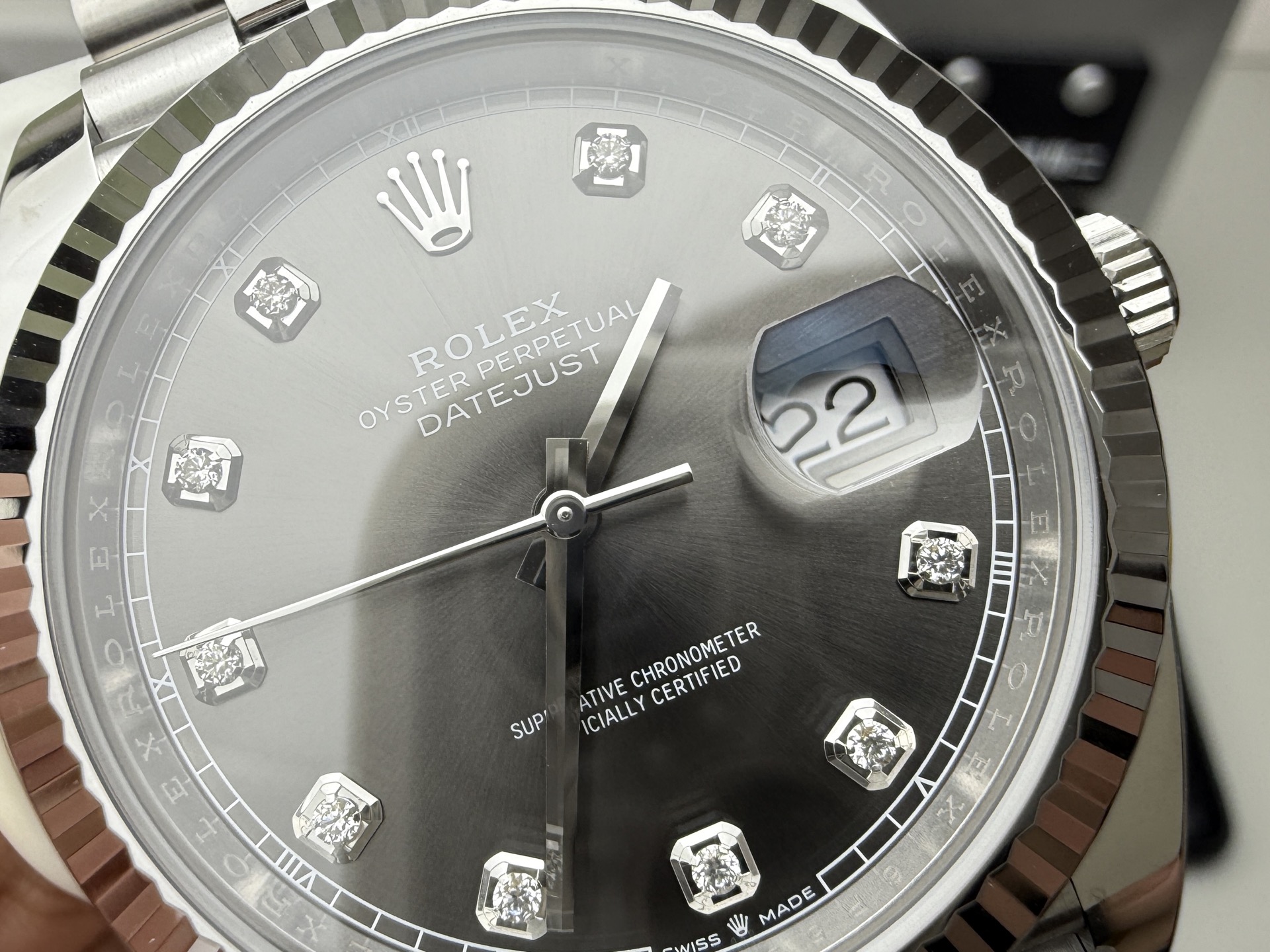 Rolex clean灰钻钉日志