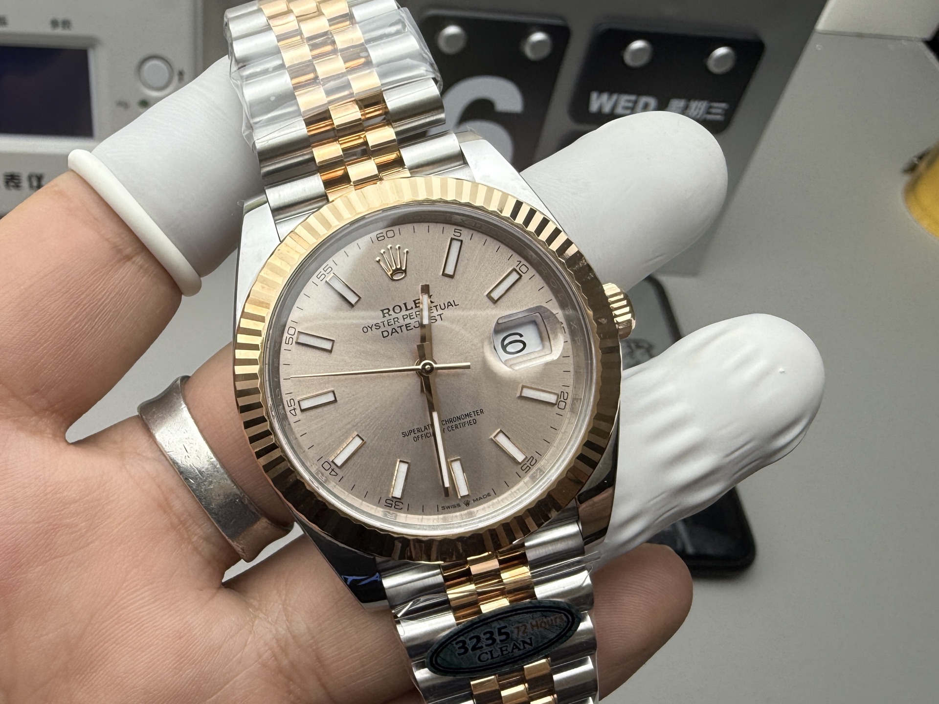 Rolex 玫瑰粉日志