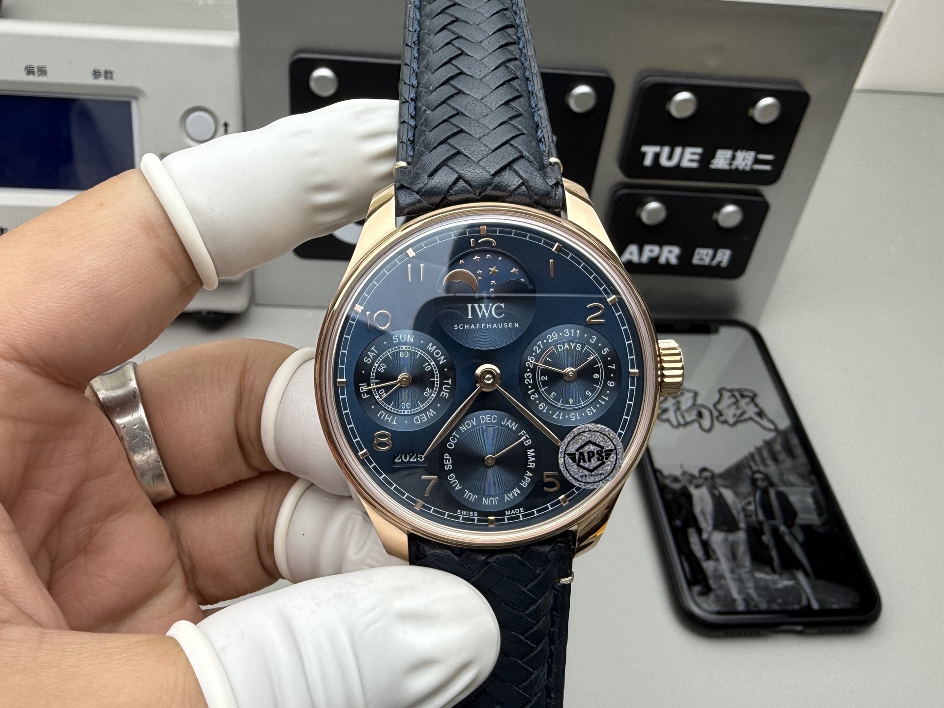 NO:392026,AS Perpetual Calendar Shipping Real Shot!  ,19860909AS 万年历 出货实拍！,,Watch