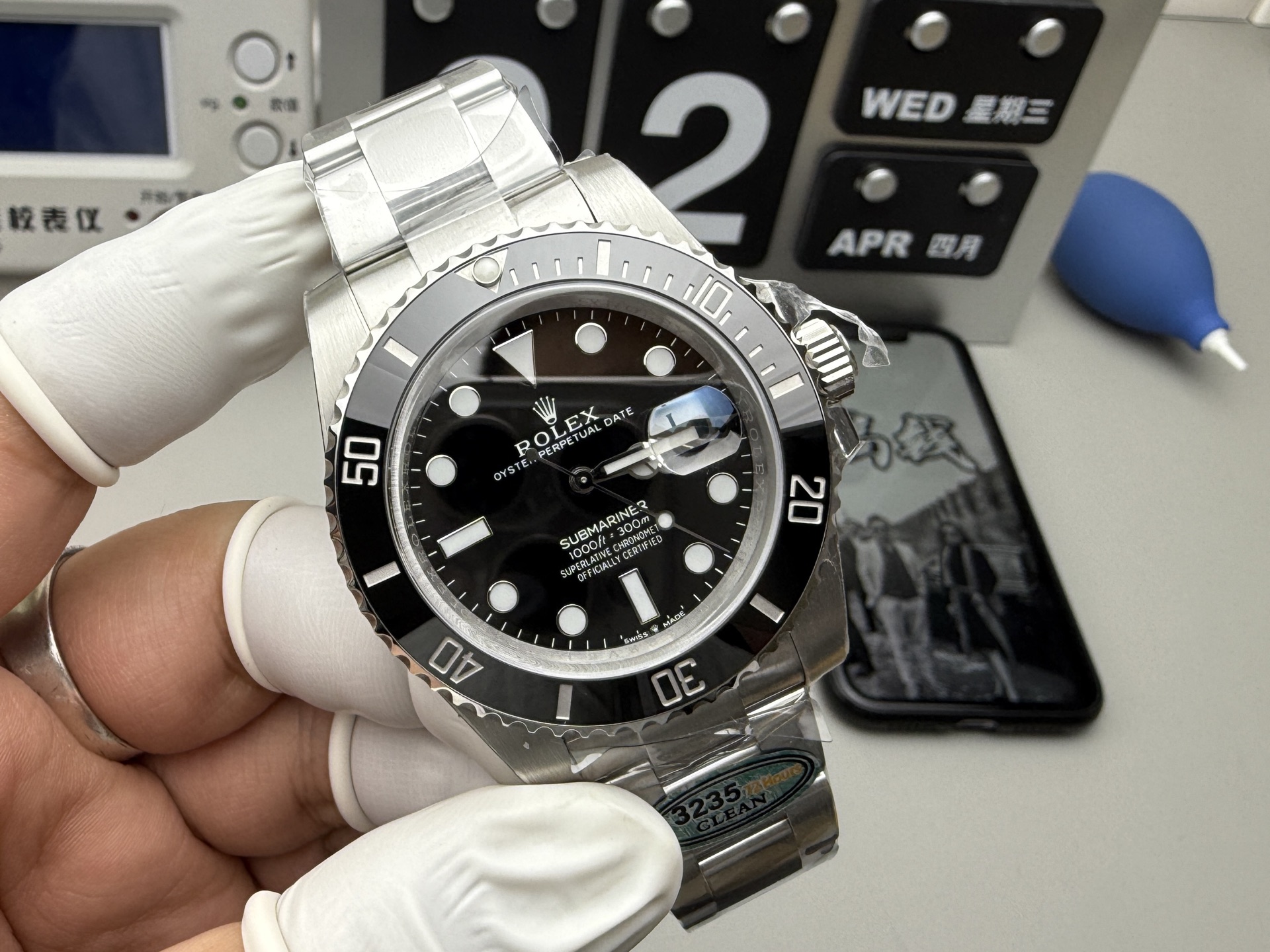 Rolex 最强分C黑水鬼 3235机芯