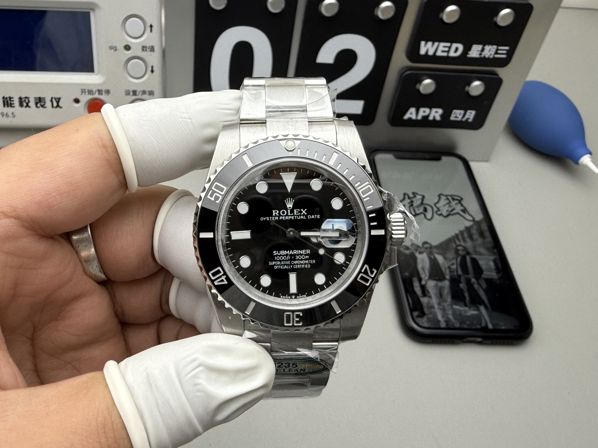 Rolex 最强分C黑水鬼 3235机芯