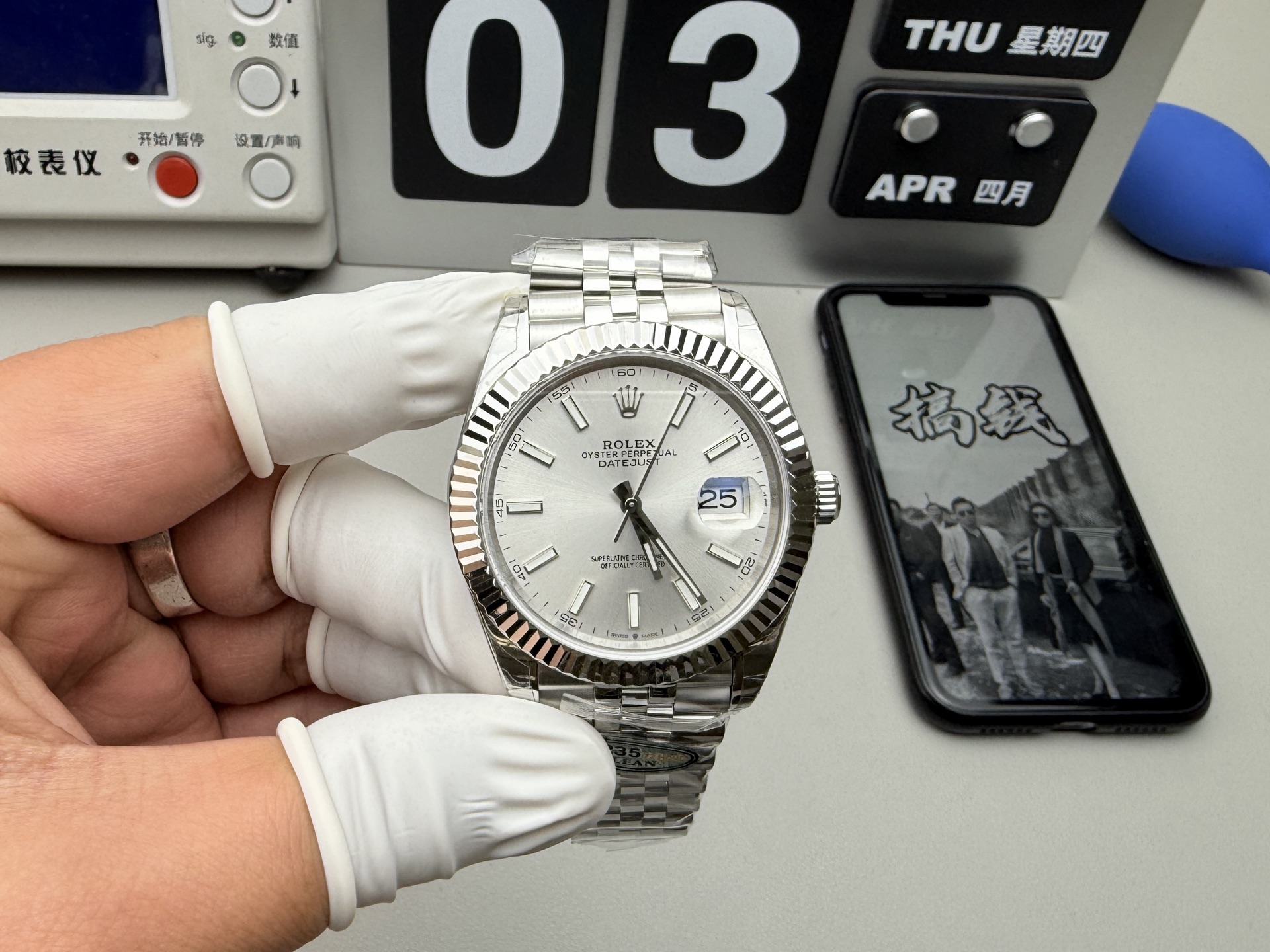 Rolex 最强分c银日志3235机芯