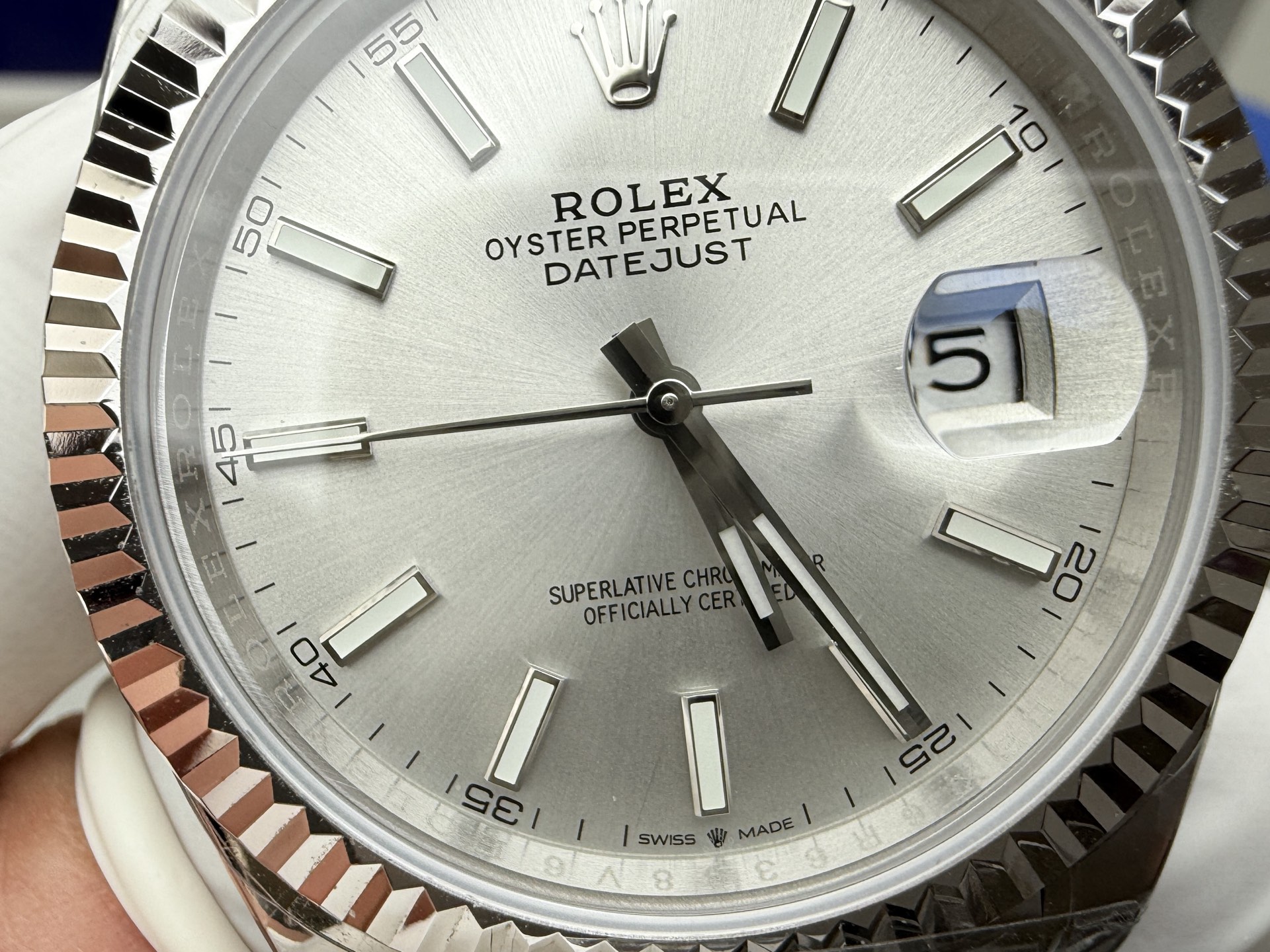 Rolex 最强分c银日志3235机芯