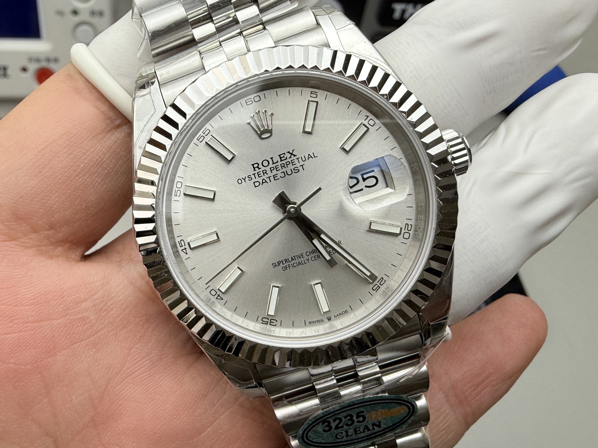 Rolex 最强分c银日志3235机芯