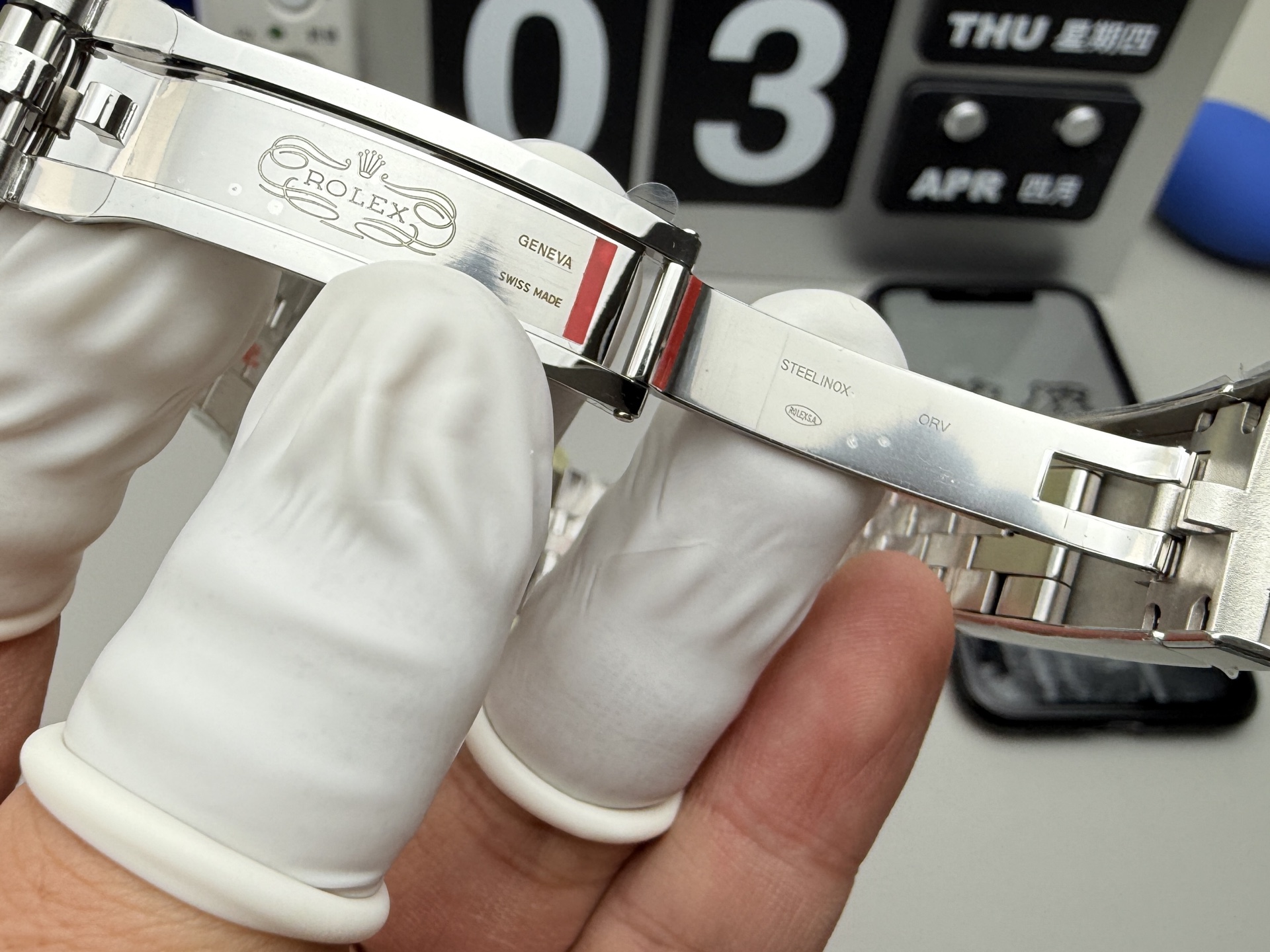 Rolex 最强分c银日志3235机芯