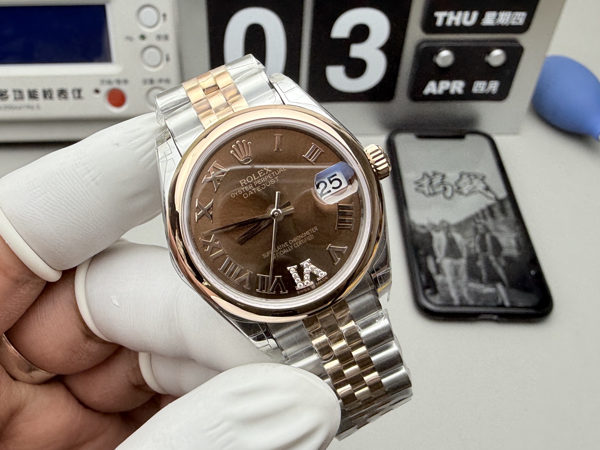 Rolex 光圈咖日志31mm