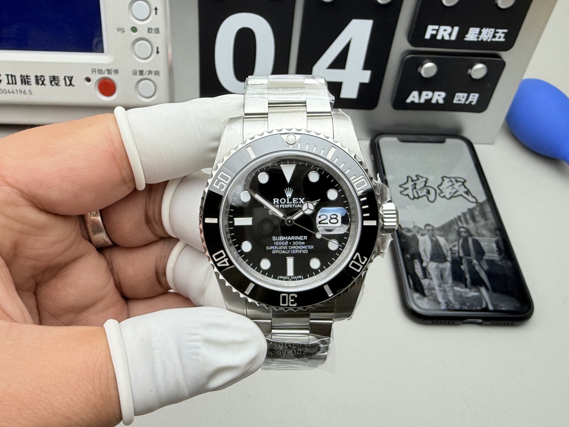 Rolex 最强分c黑水鬼 丹东3135机芯