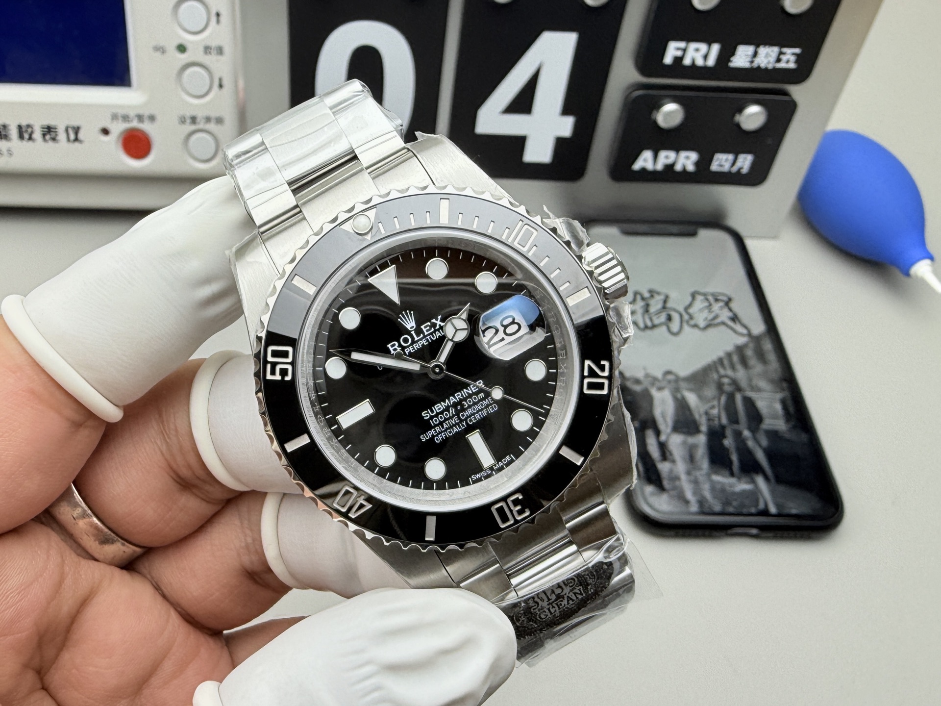 Rolex 最强分c黑水鬼 丹东3135机芯