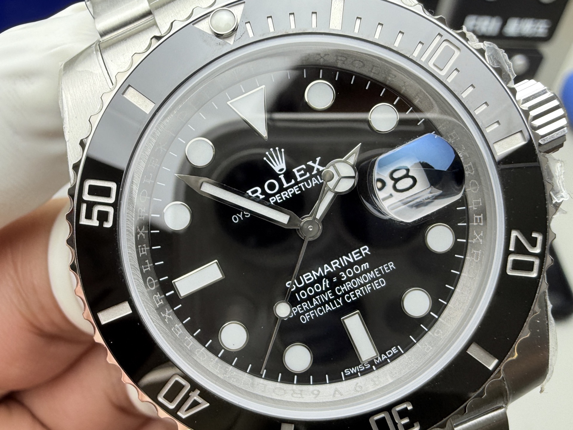 Rolex 最强分c黑水鬼 丹东3135机芯