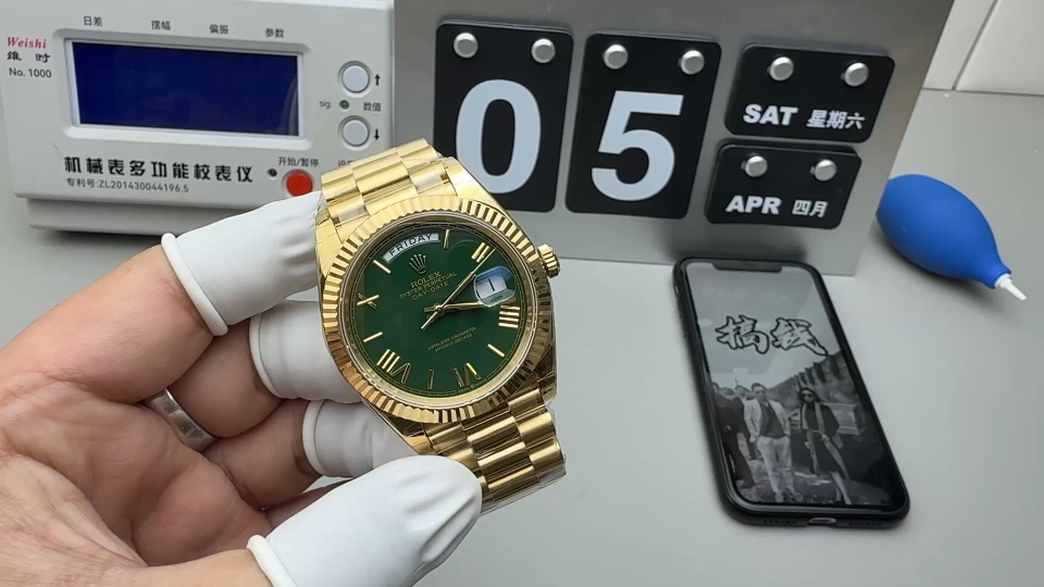 Rolex 配重赌桌绿