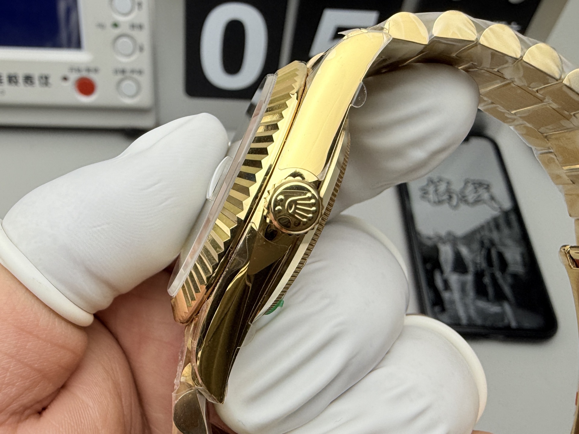 Rolex 配重赌桌绿