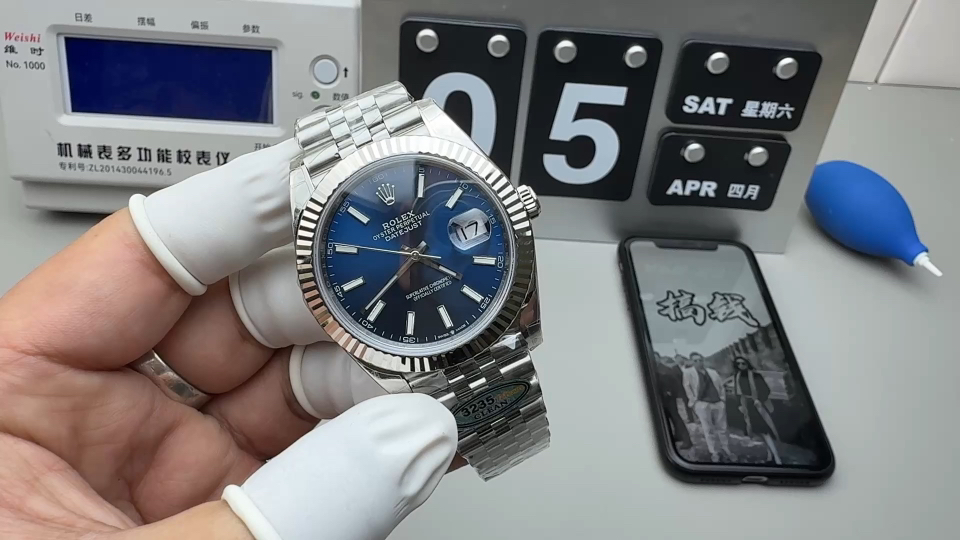 Rolex 最强分c蓝日志 3235机芯