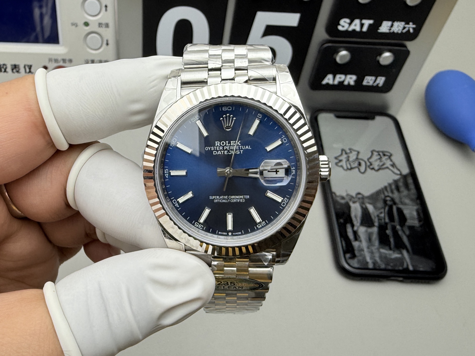 Rolex 最强分c蓝日志 3235机芯